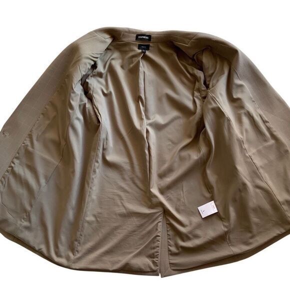 EXPRESS Super Soft Twill Blazer (Sz L) - Picture 3 of 7